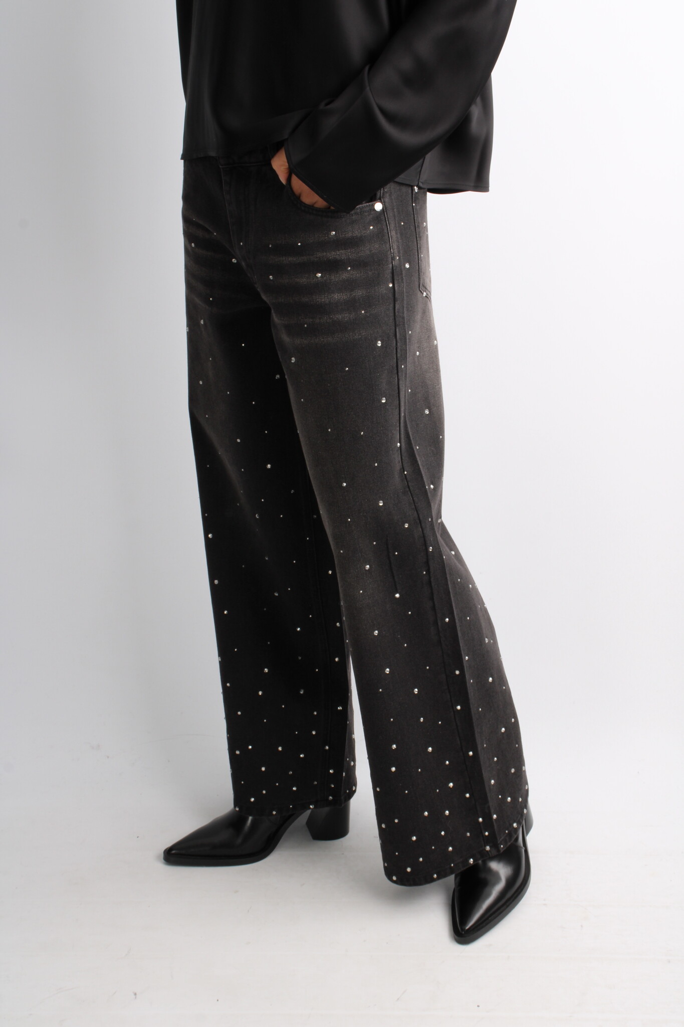 House of Sunny Crystallized Jeans