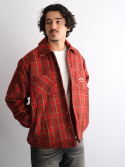 House of Sunny Overshirt With Quilted Lining