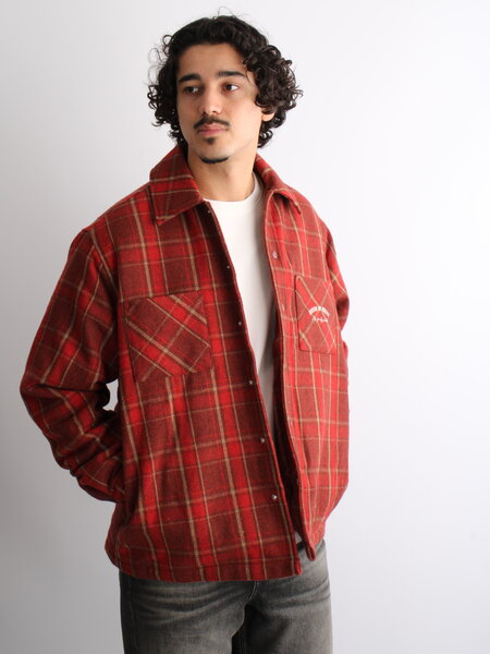 House of Sunny Overshirt With Quilted Lining