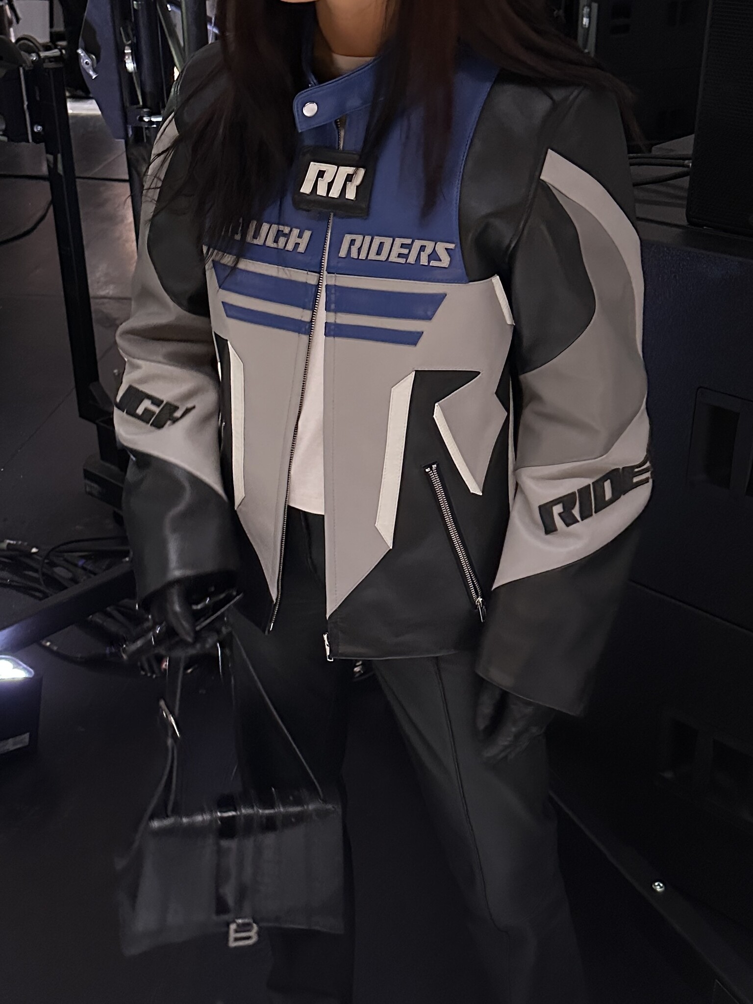 Rough Riders RR Leather Biker Jacket