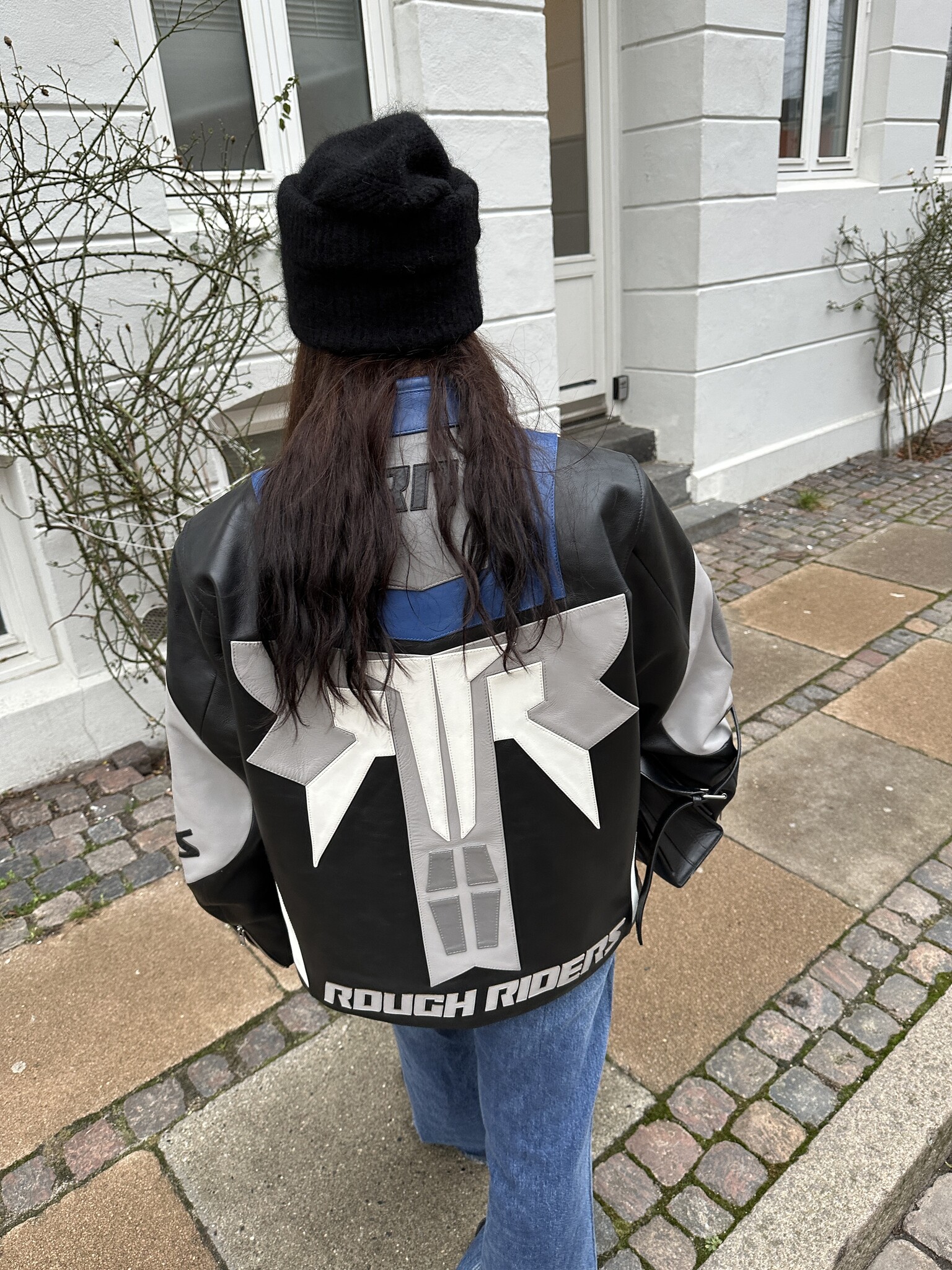 Rough Riders RR Leather Biker Jacket