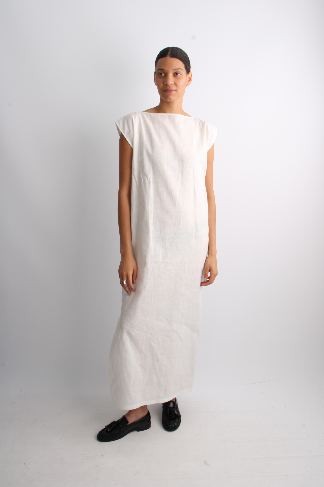 KM By Lange Long Linen Dress