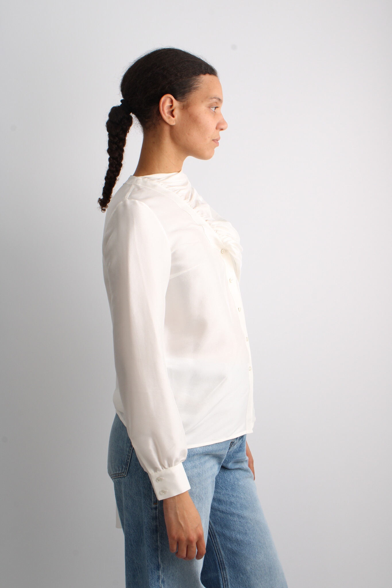 KM By Lange Dnipro Long Tie Blouse