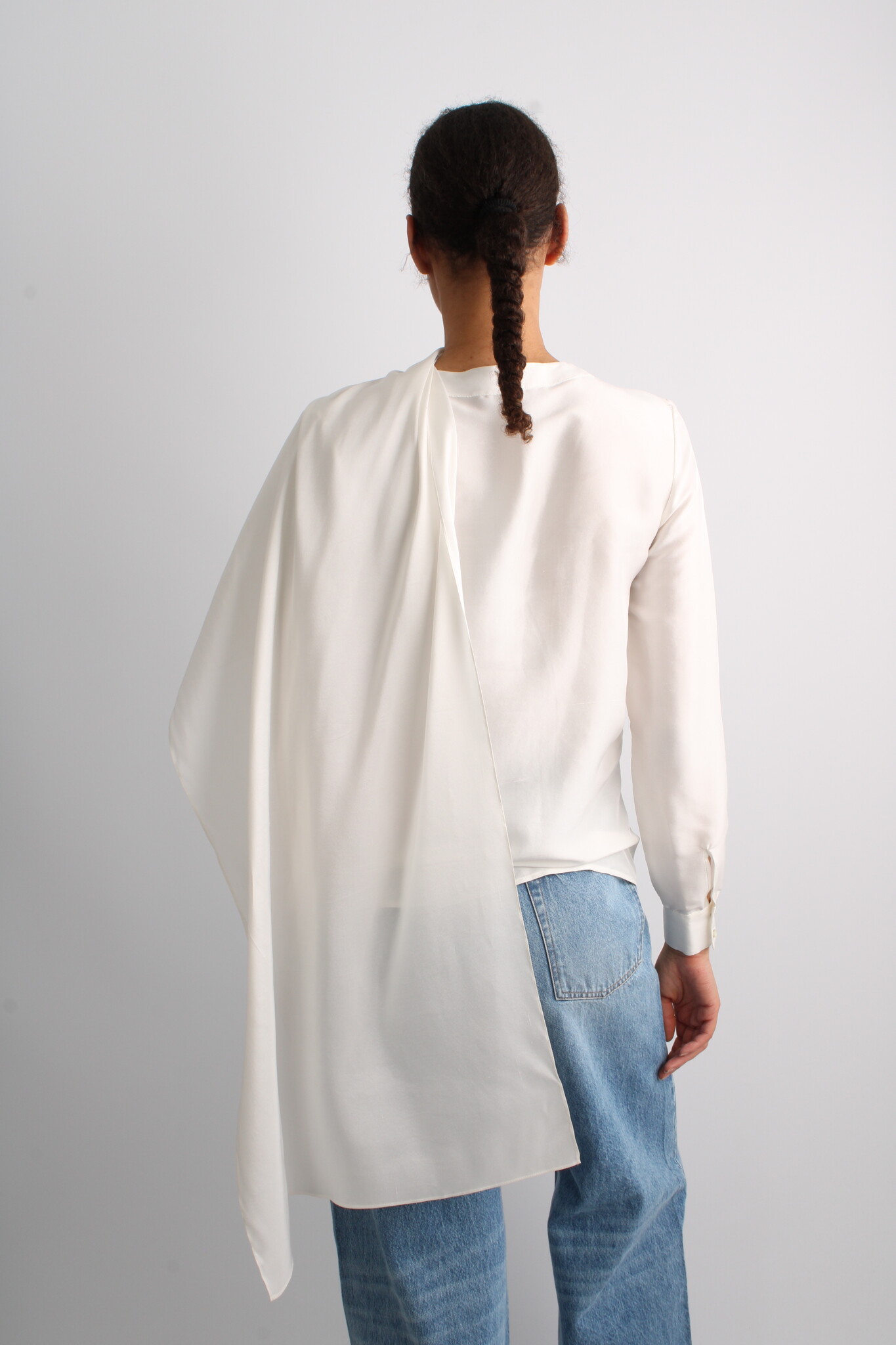 KM By Lange Dnipro Long Tie Blouse