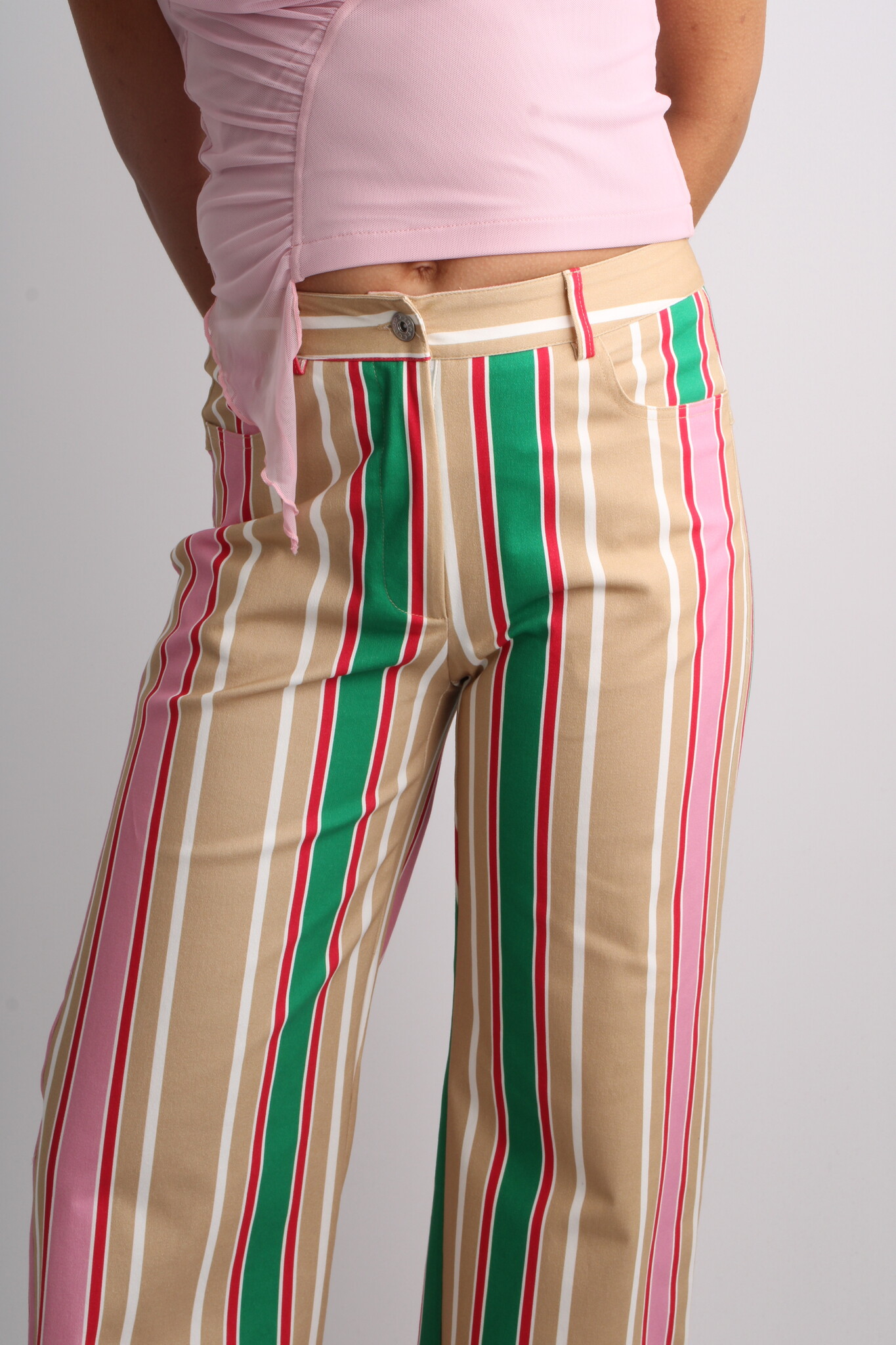 Laagam Leroy Striped Trousers