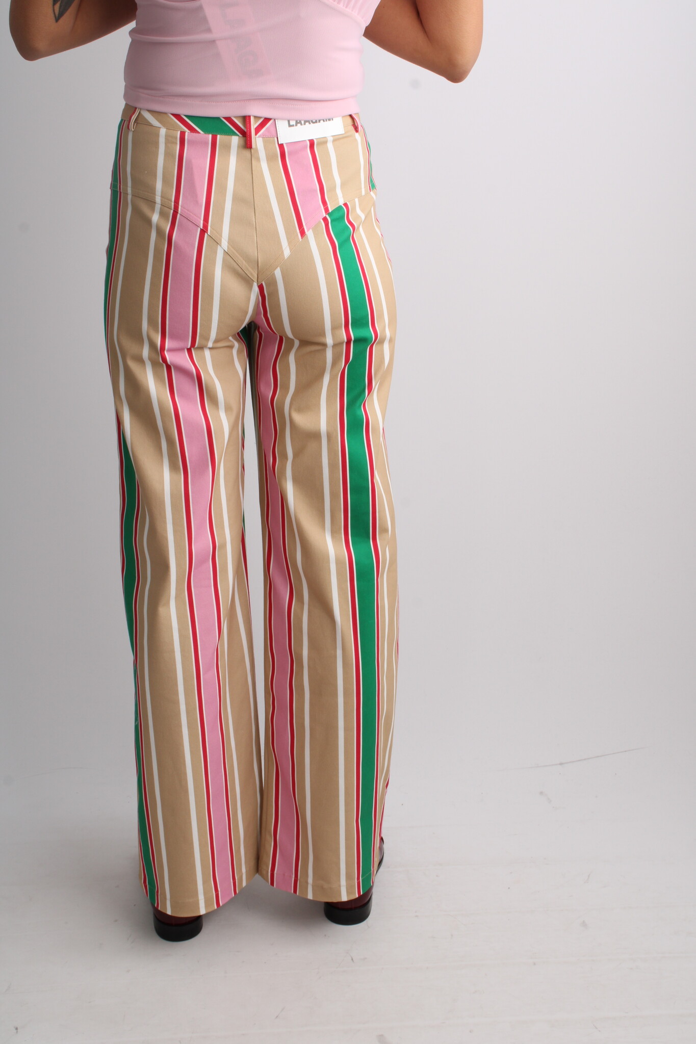 Laagam Leroy Striped Trousers