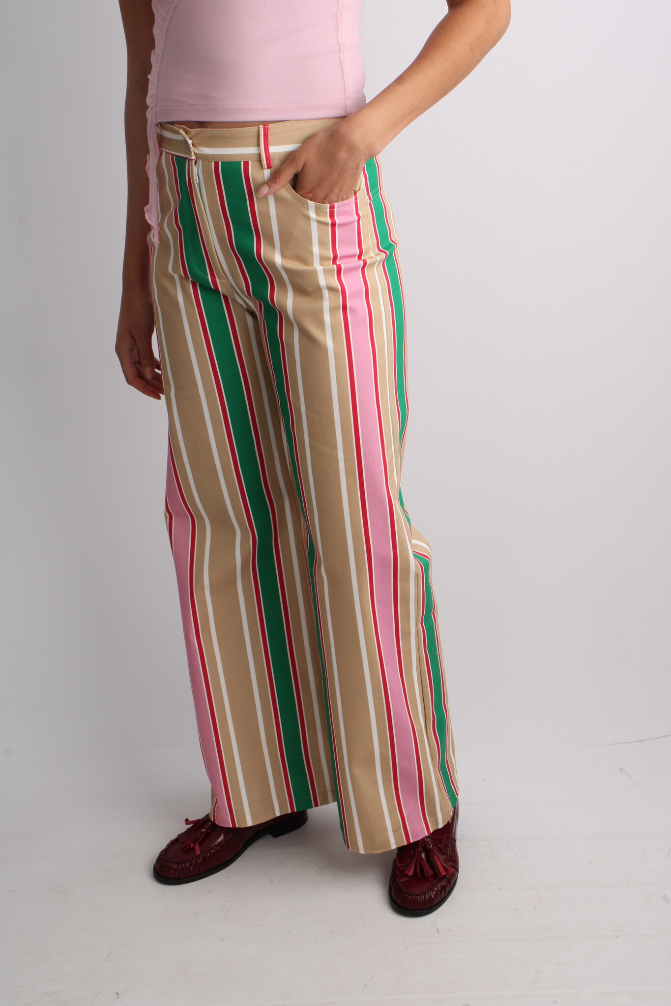 Laagam Leroy Striped Trousers