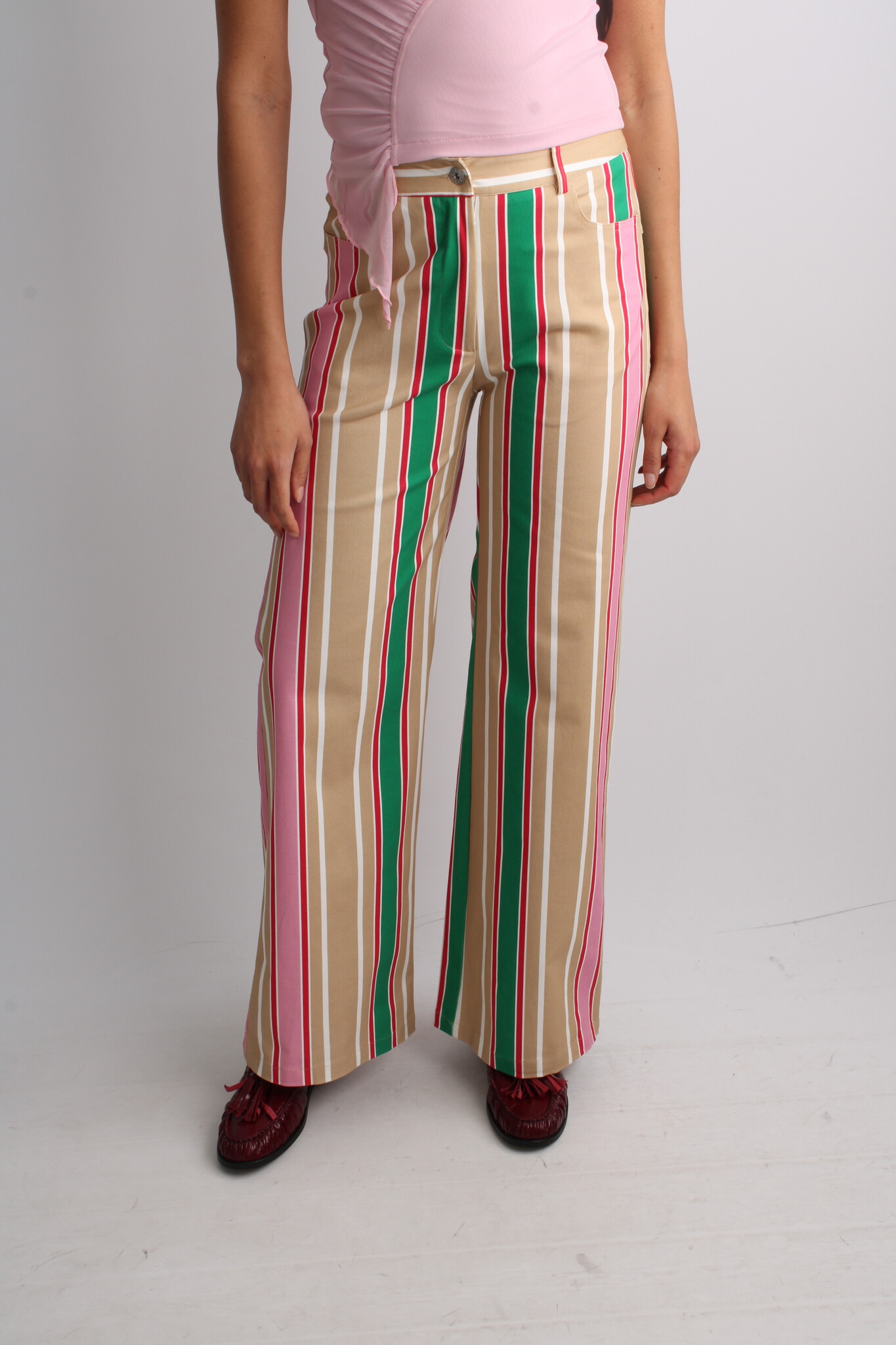 Laagam Leroy Striped Trousers