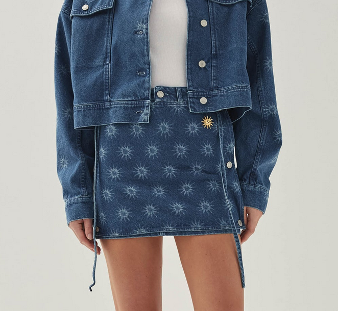 Alohas Hada Denim Skirt