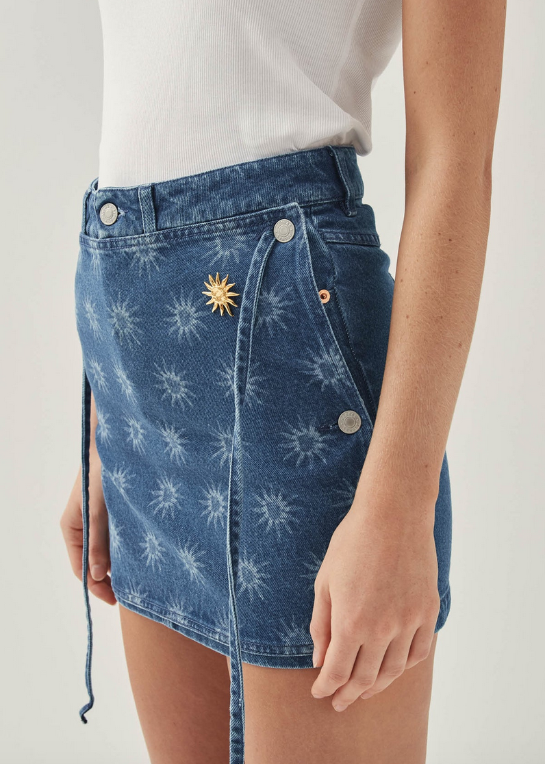 Alohas Hada Denim Skirt