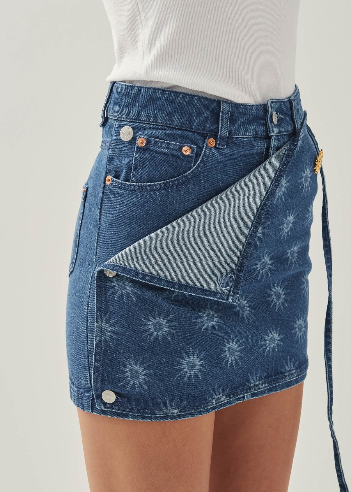 Alohas Hada Denim Skirt