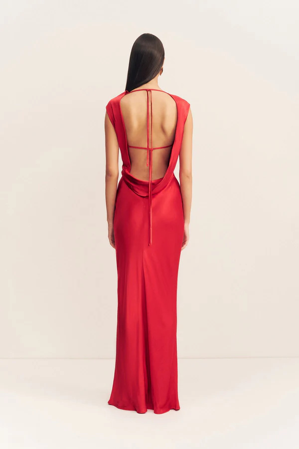 Shona Joy Tatum Cowl Back Maxi Dress