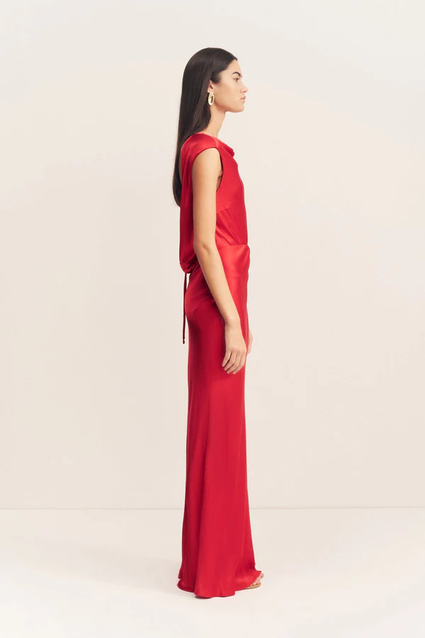 Shona Joy Tatum Cowl Back Maxi Dress
