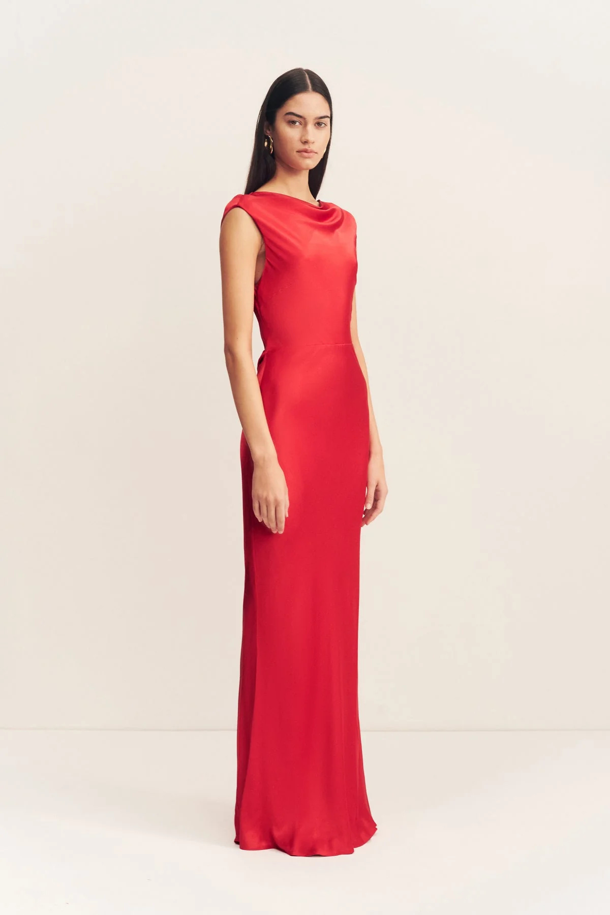 Shona Joy Tatum Cowl Back Maxi Dress