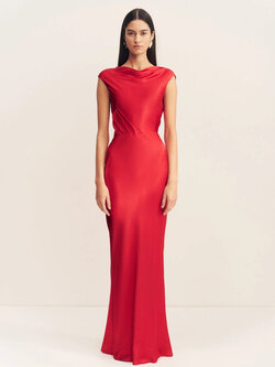 Shona Joy Tatum Cowl Back Maxi Dress