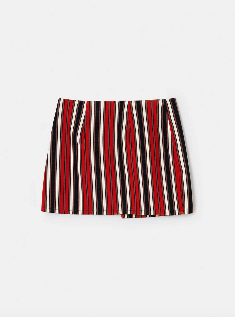 Laagam Noa Striped Mini Skirt