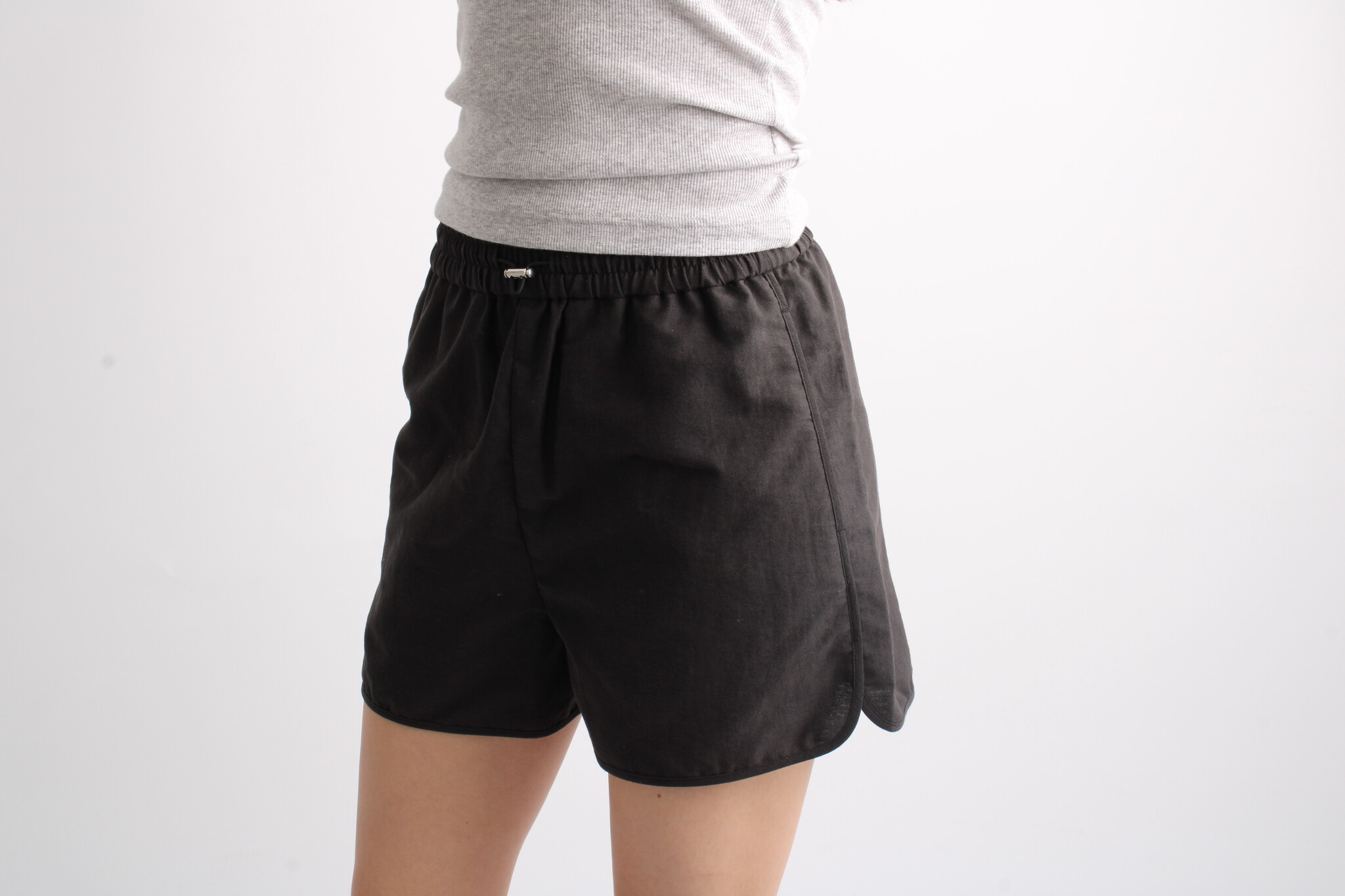 【suzen】Cutina Low-Waist Knit Shorts (black) Sayuna Shorts - Rough Riders
