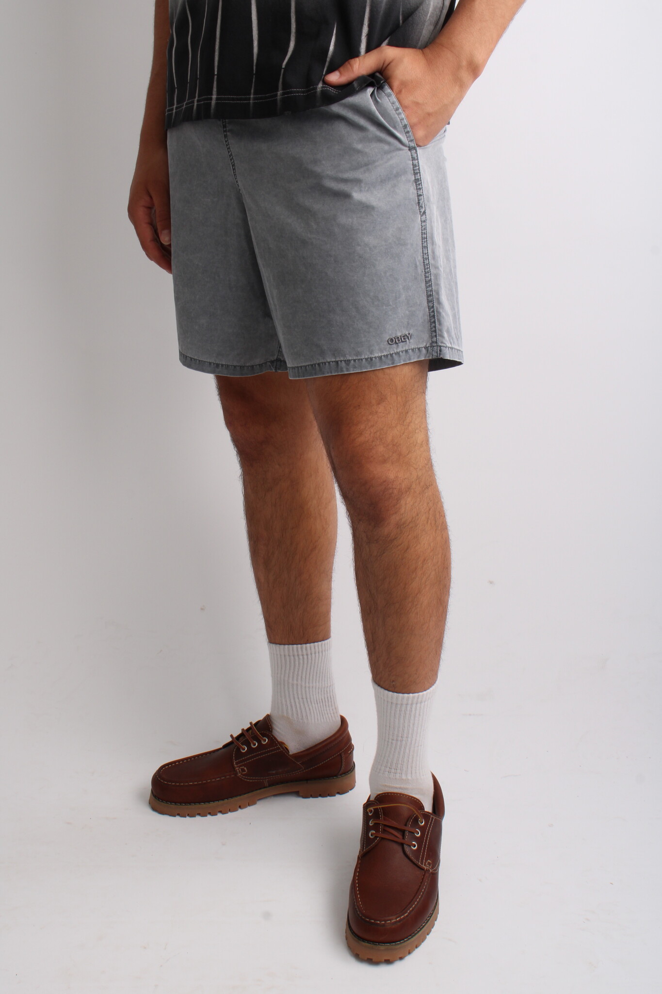 Obey Easy Cotton Nylon Short