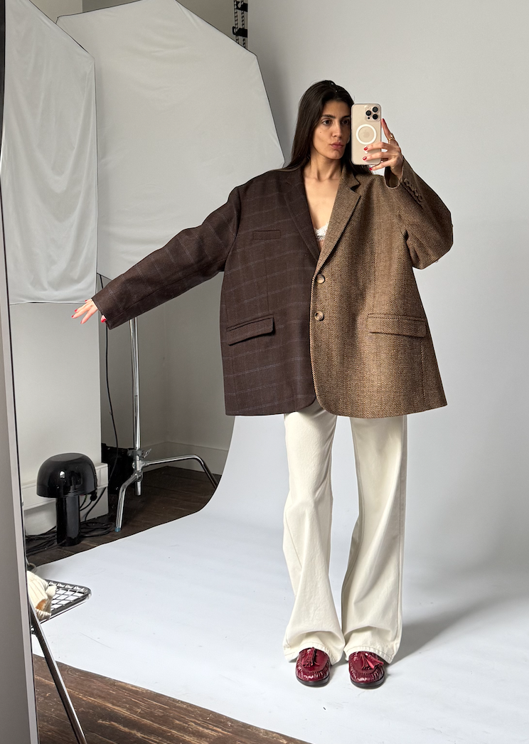 Zeffon Benoit Two-tone Blazer