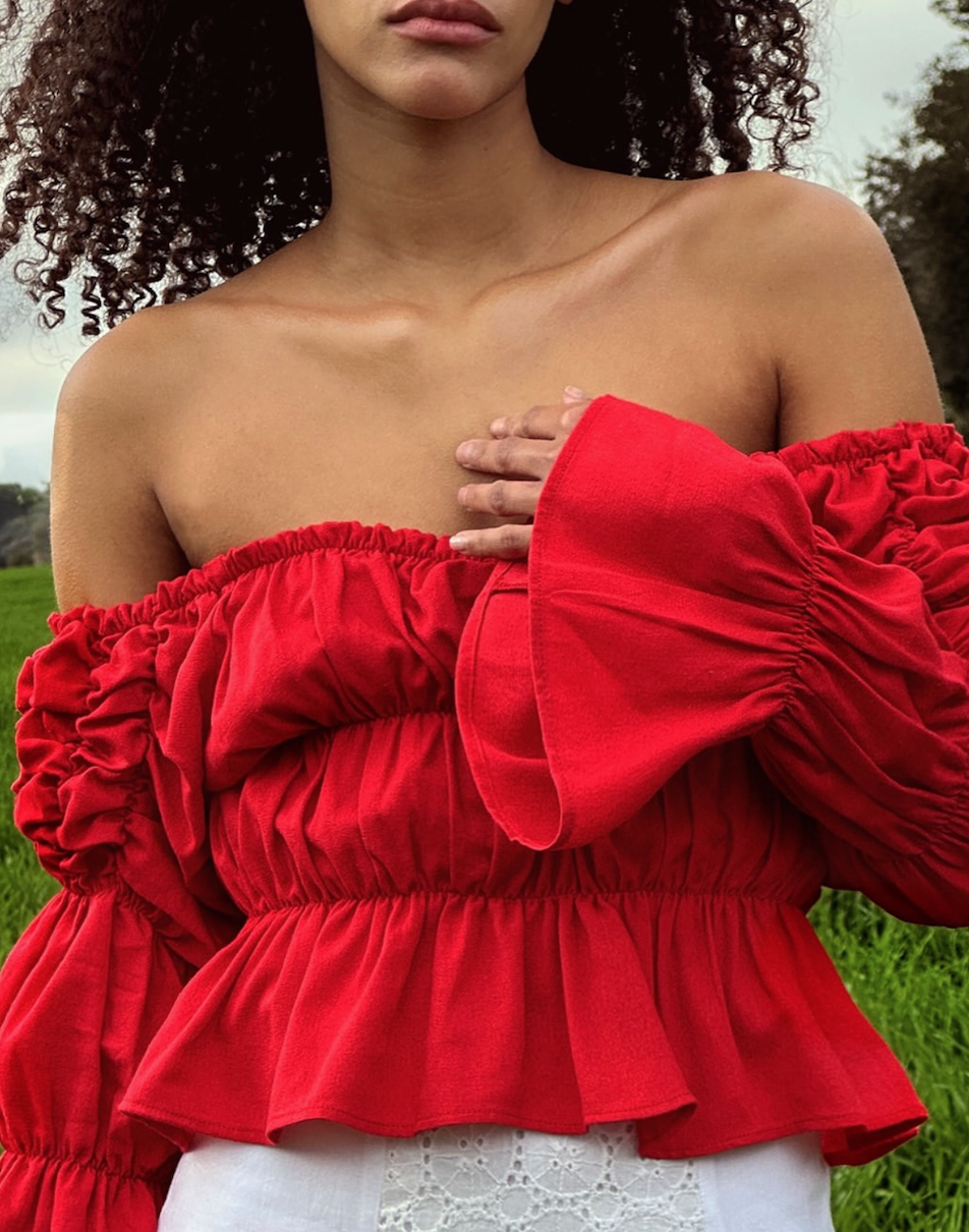 Laagam Sadie Linen Blouse