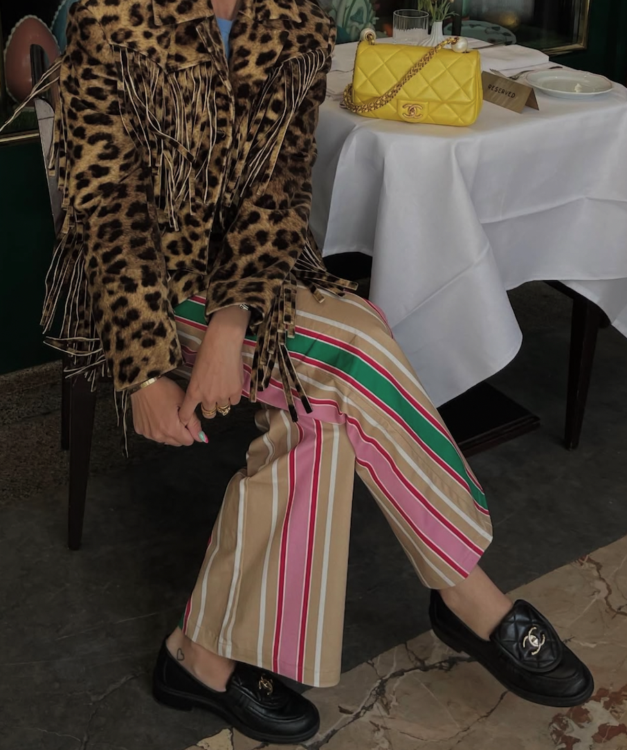 Laagam Leroy Striped Trousers