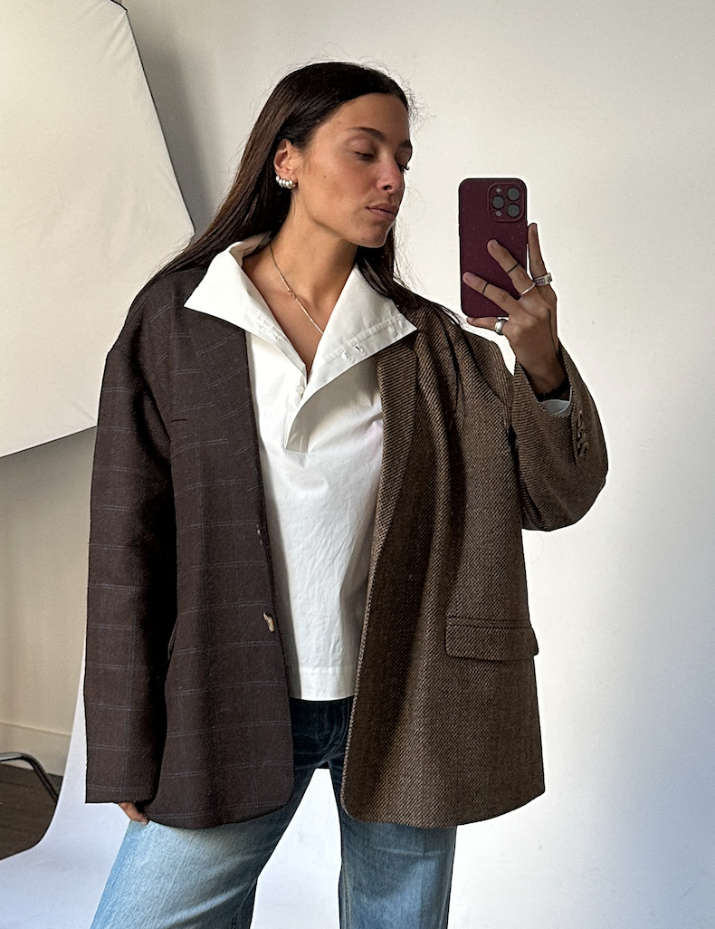 Zeffon Benoit Two-tone Blazer