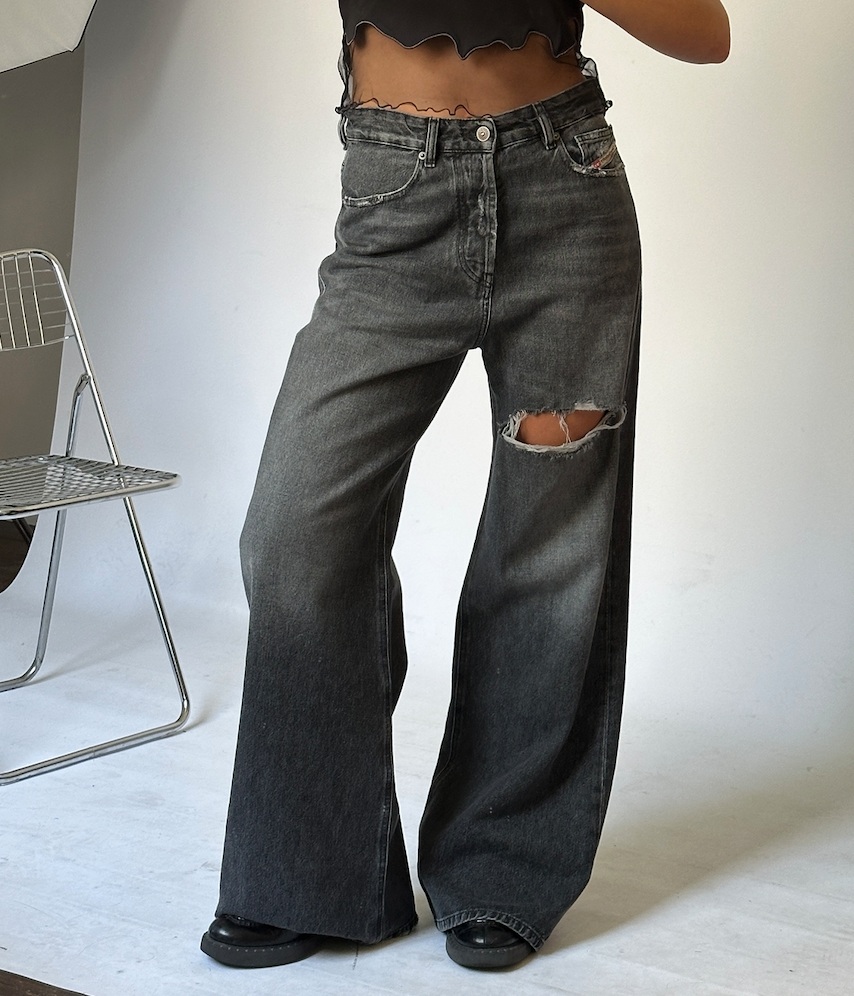 Diesel 1996 D-SIRE Ripped Jeans