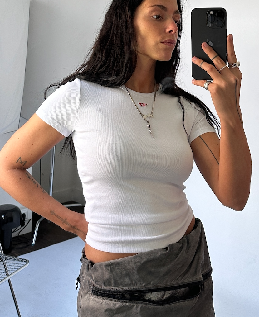 Diesel Women T-ELE-LONG-D T-shirt