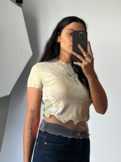 Diesel Women T-Inlay T-Shirt