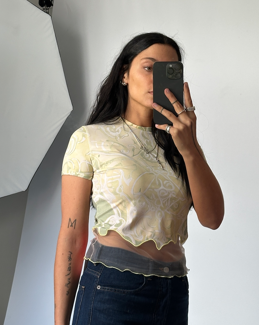 Diesel Women T-Inlay T-Shirt