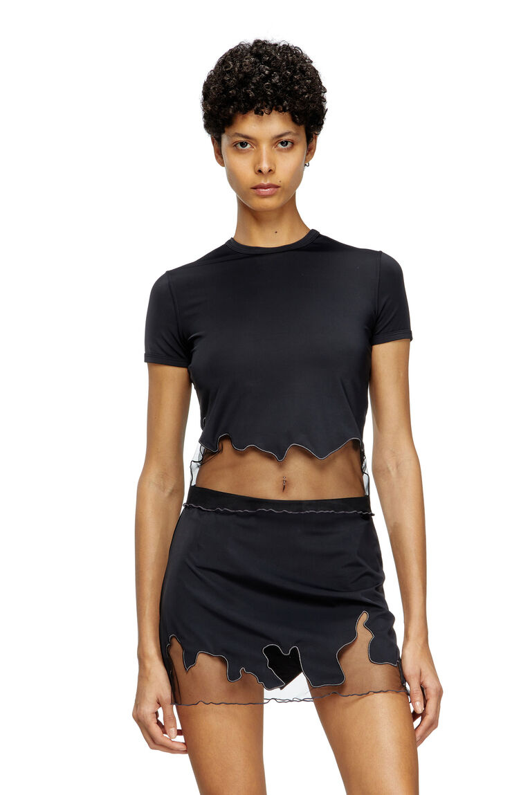 Diesel Women T-Inlay-R1 T-Shirt