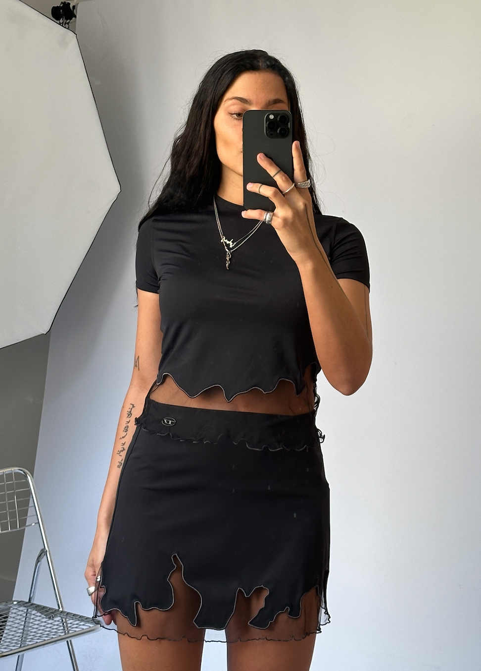 Diesel Women T-Inlay-R1 T-Shirt