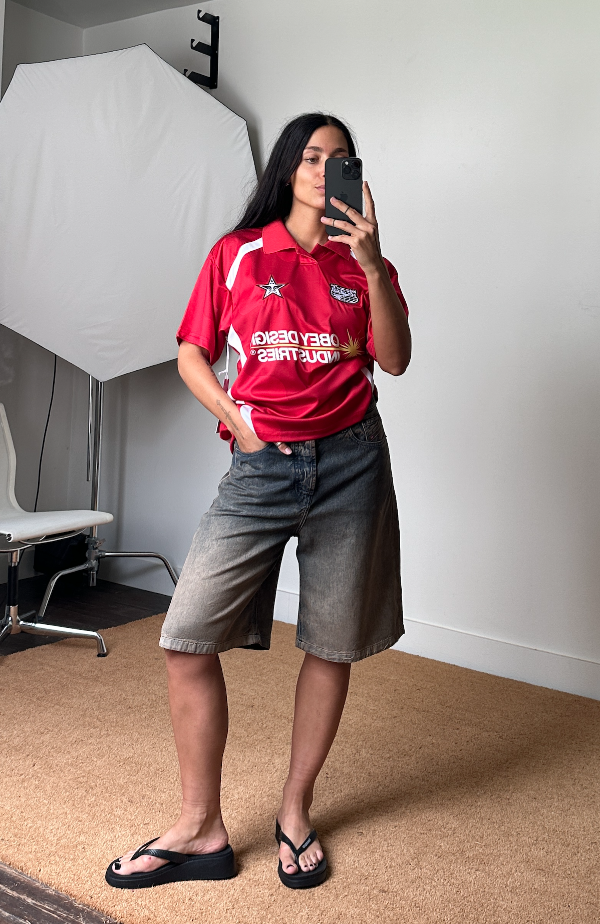 Obey Jersey Soccer Shirt