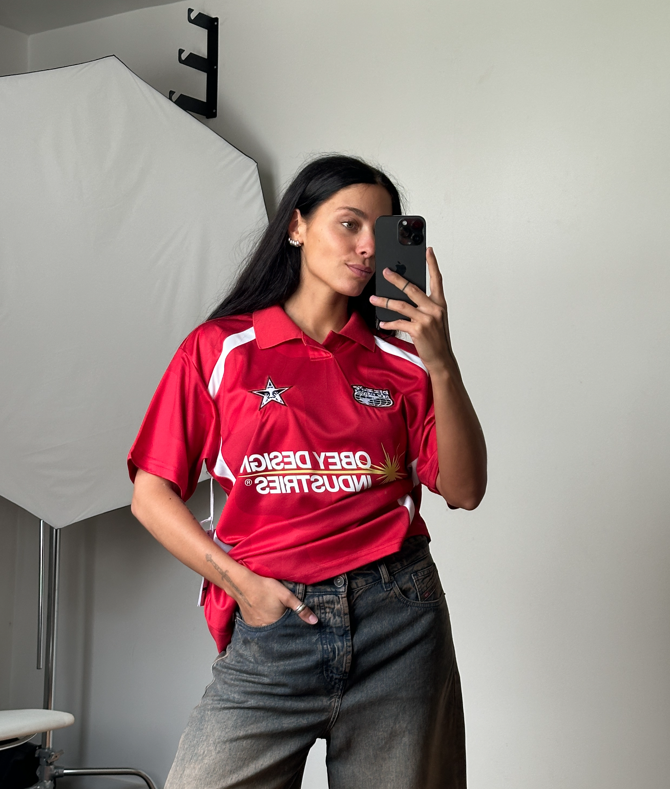 Obey Jersey Soccer Shirt