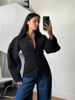 Rotate Suiting Fitted Shirt