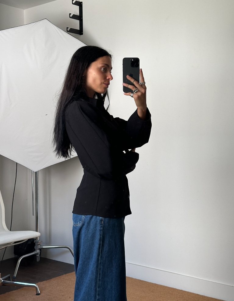 Rotate Suiting Fitted Shirt