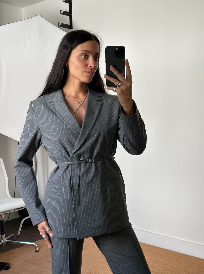 Samsoe Samsoe Women Salot Belt Blazer