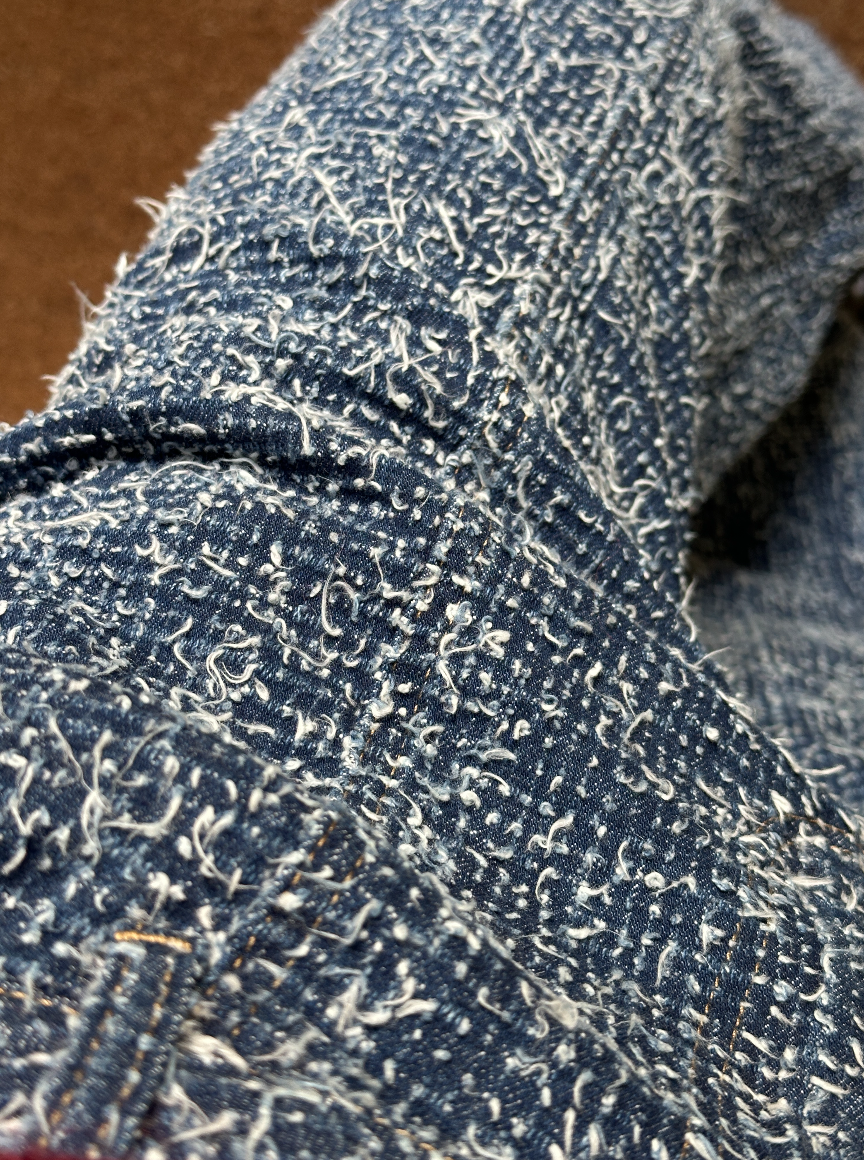 Rotate Denim Loose Fit Trousers