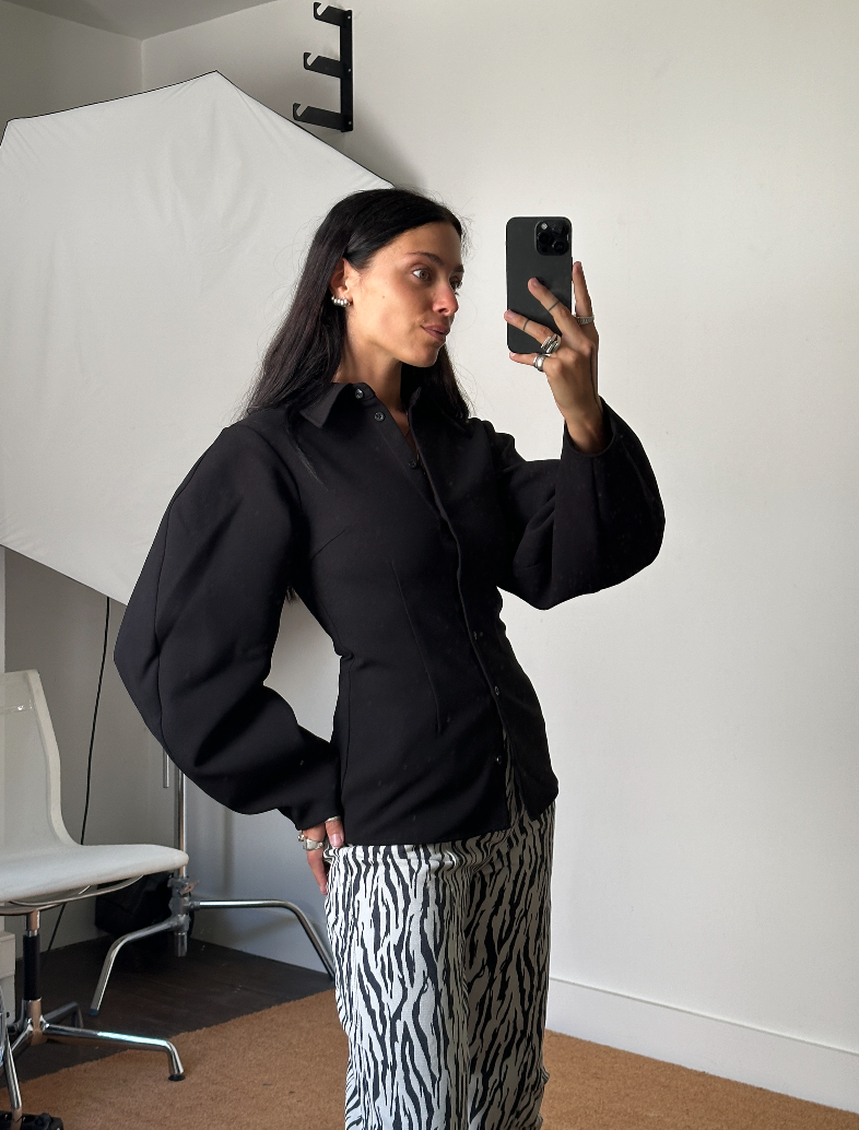 Rotate Suiting Fitted Shirt