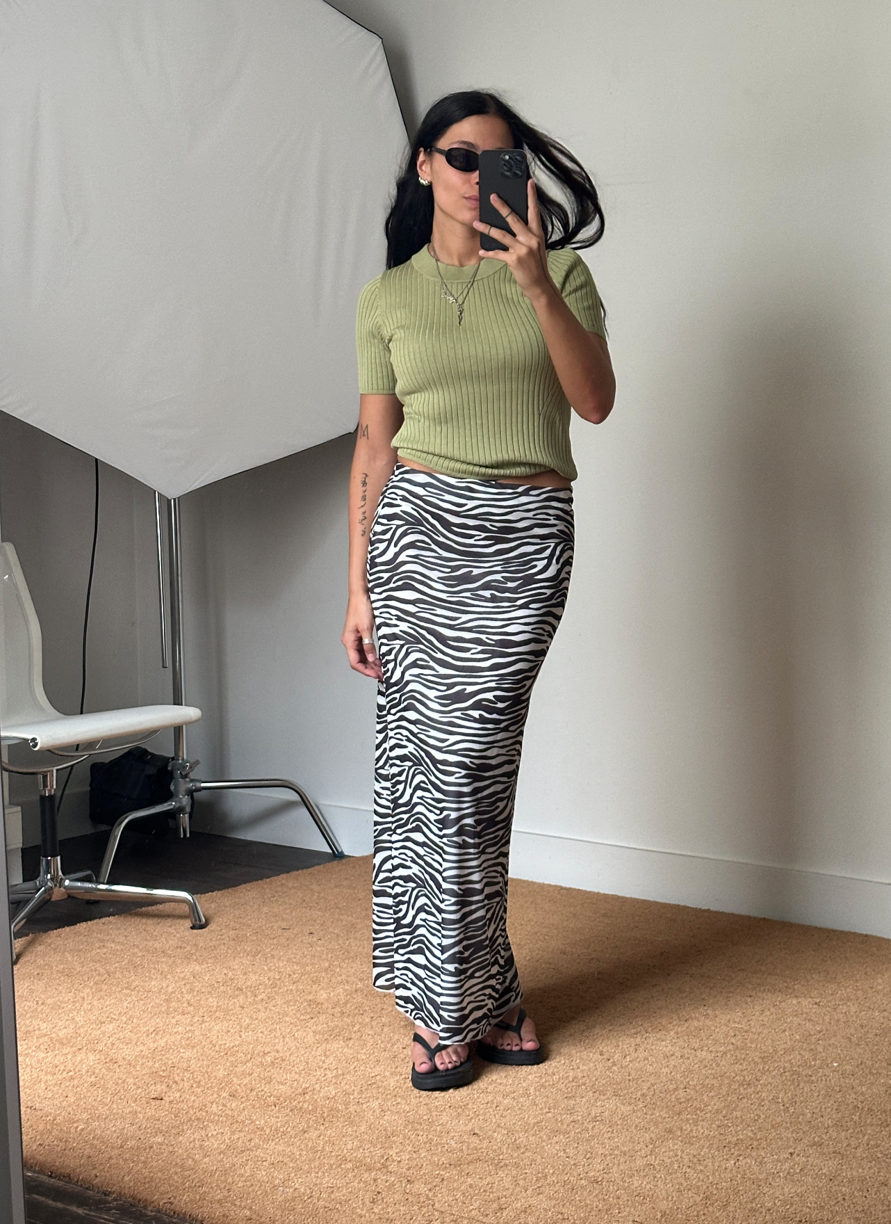 Résumé Walker Zebra Skirt