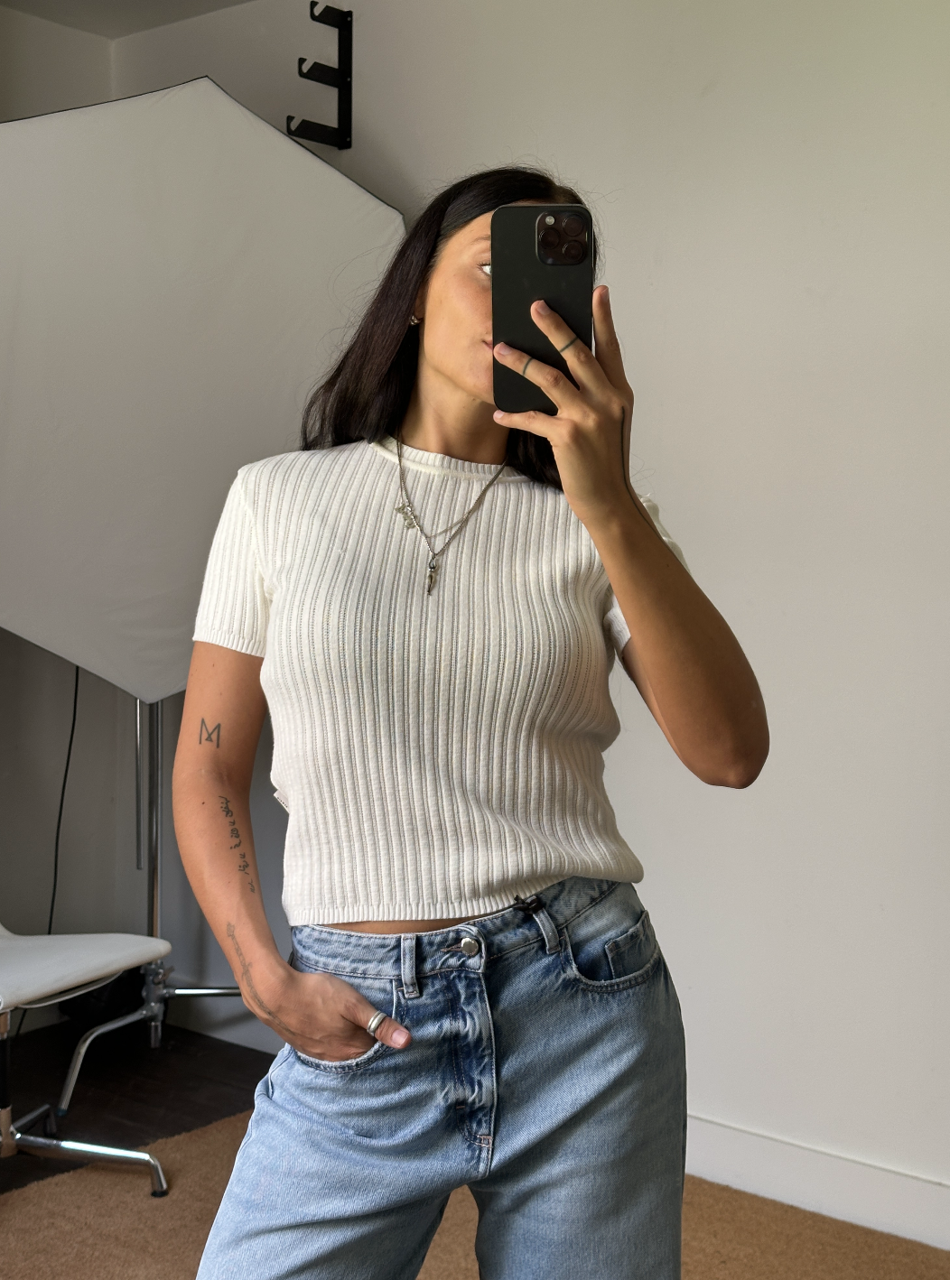 Remain Knit Short Sleeve T-shirt