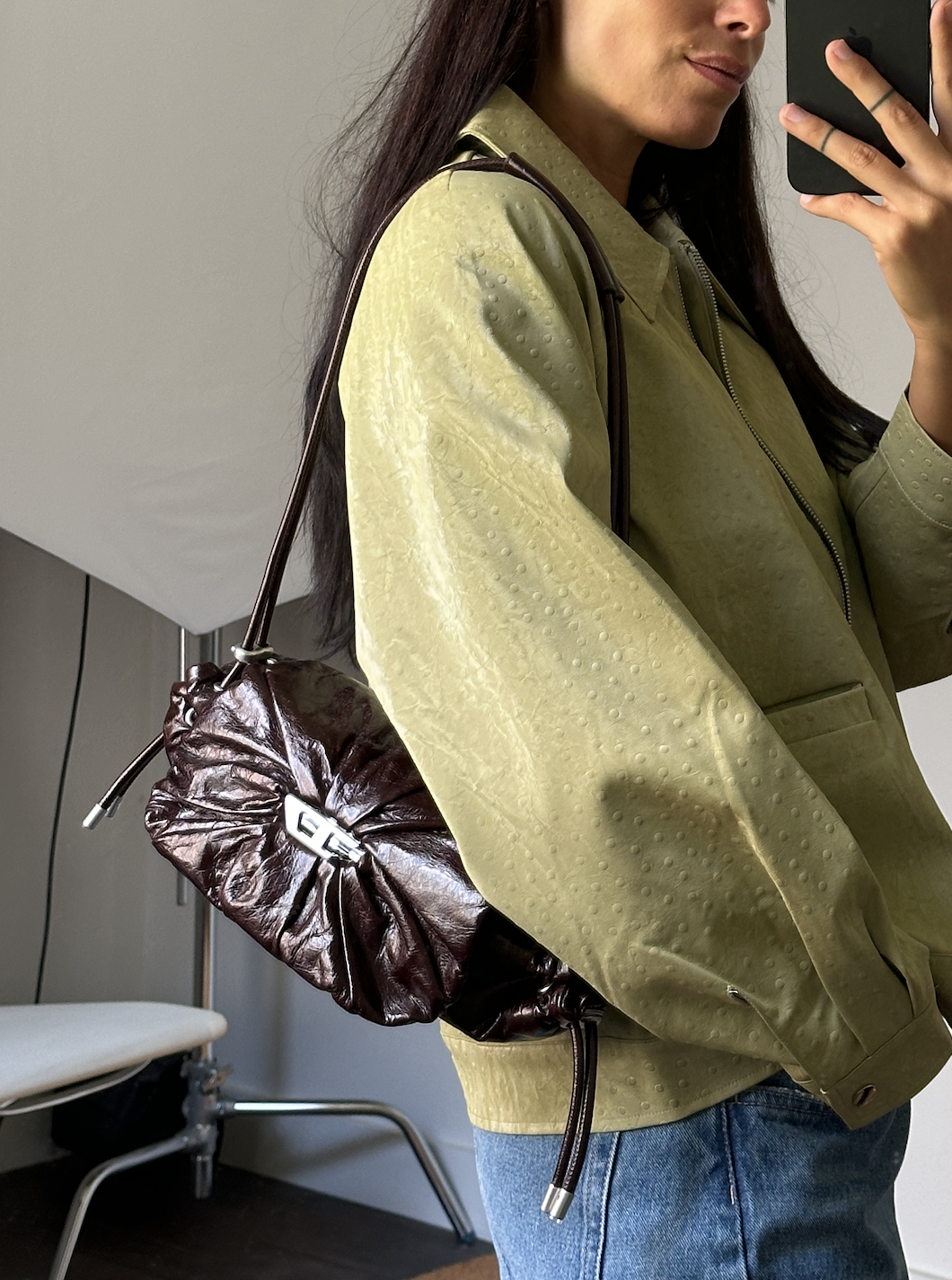 Diesel Women Scrunch D-Shoulder Bag