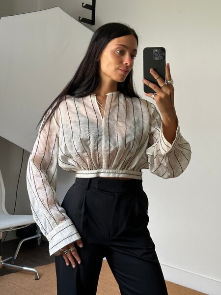 DAY Leonie Striped Blouse