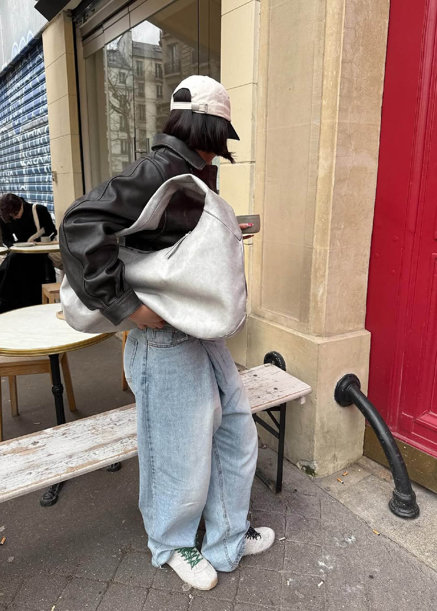 Alohas Suede Fuzzy Leather Sneakers