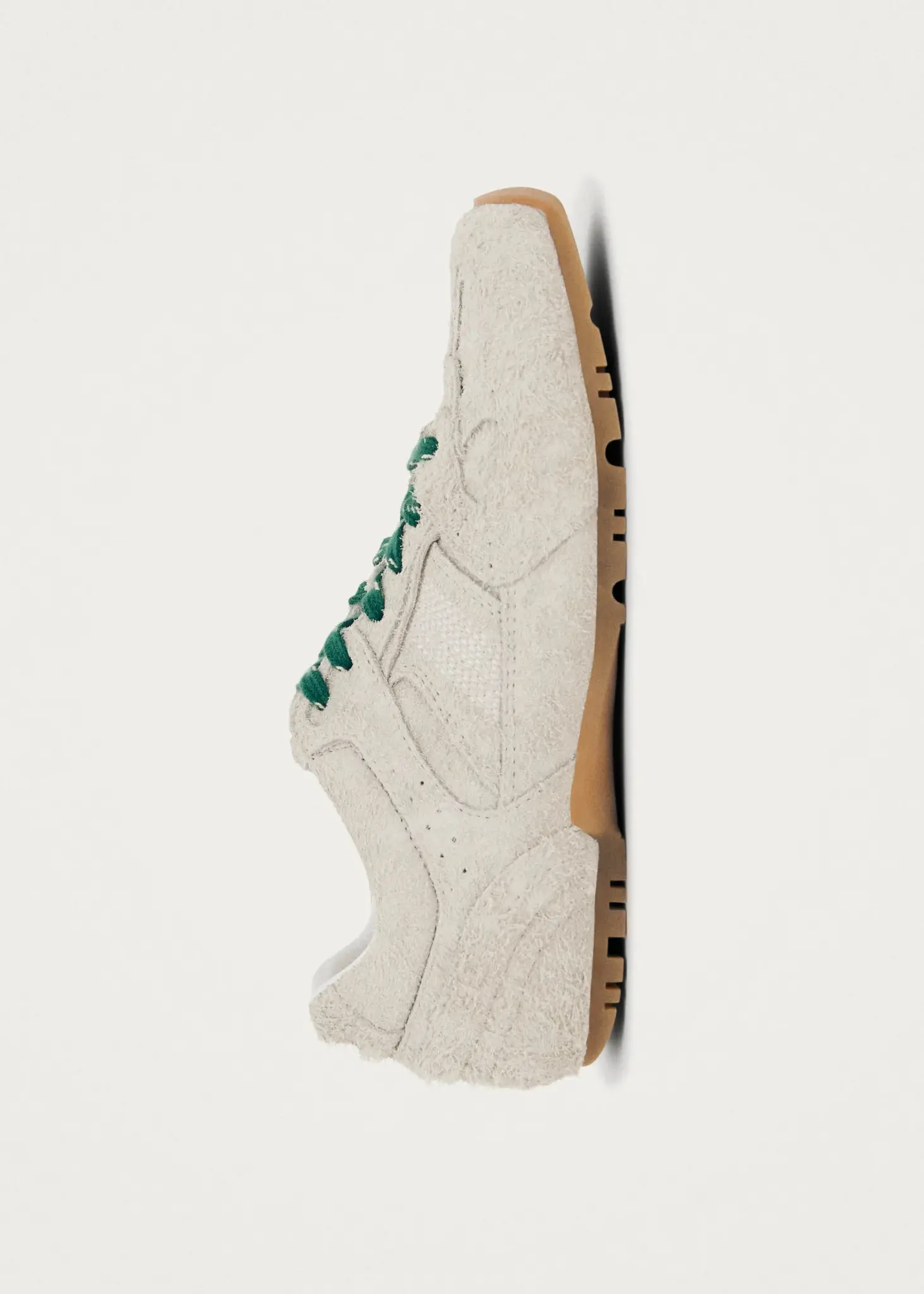 Alohas Suede Fuzzy Leather Sneakers