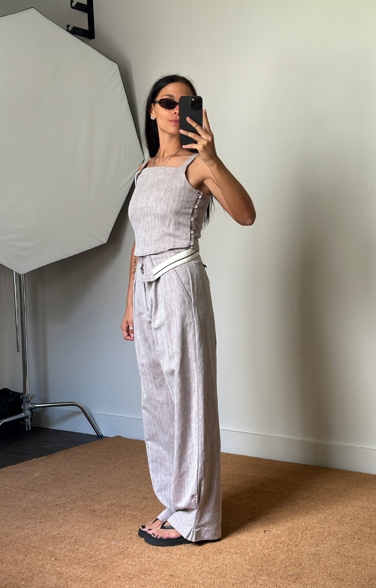 Alohas Moca Linen Trousers