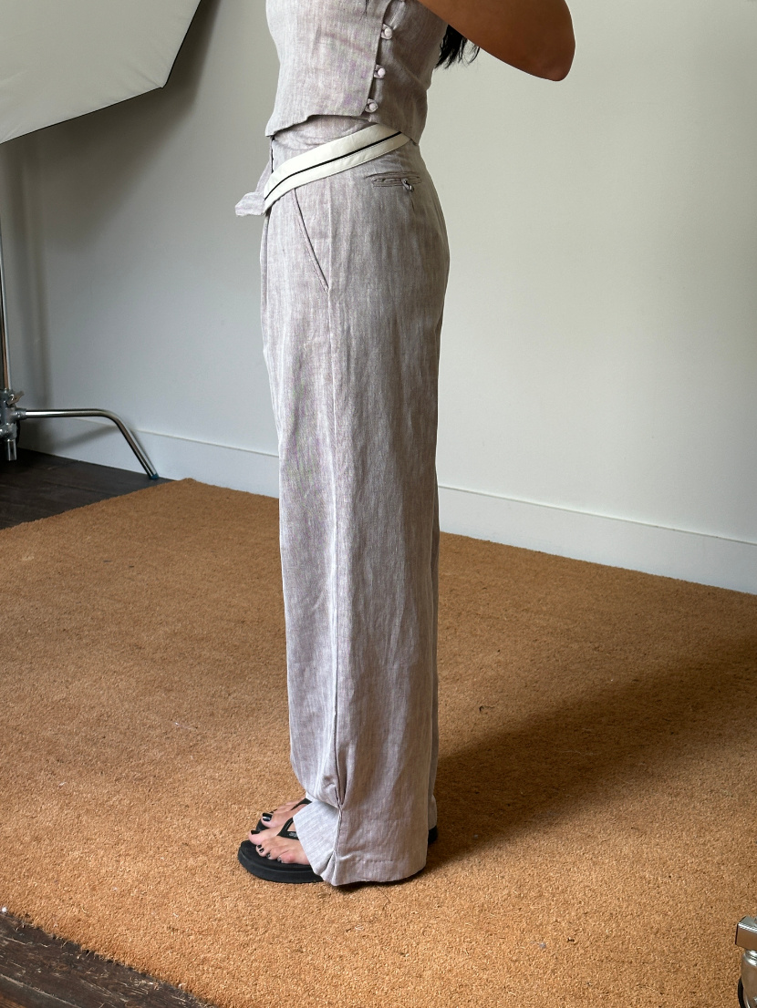 Alohas Moca Linen Trousers
