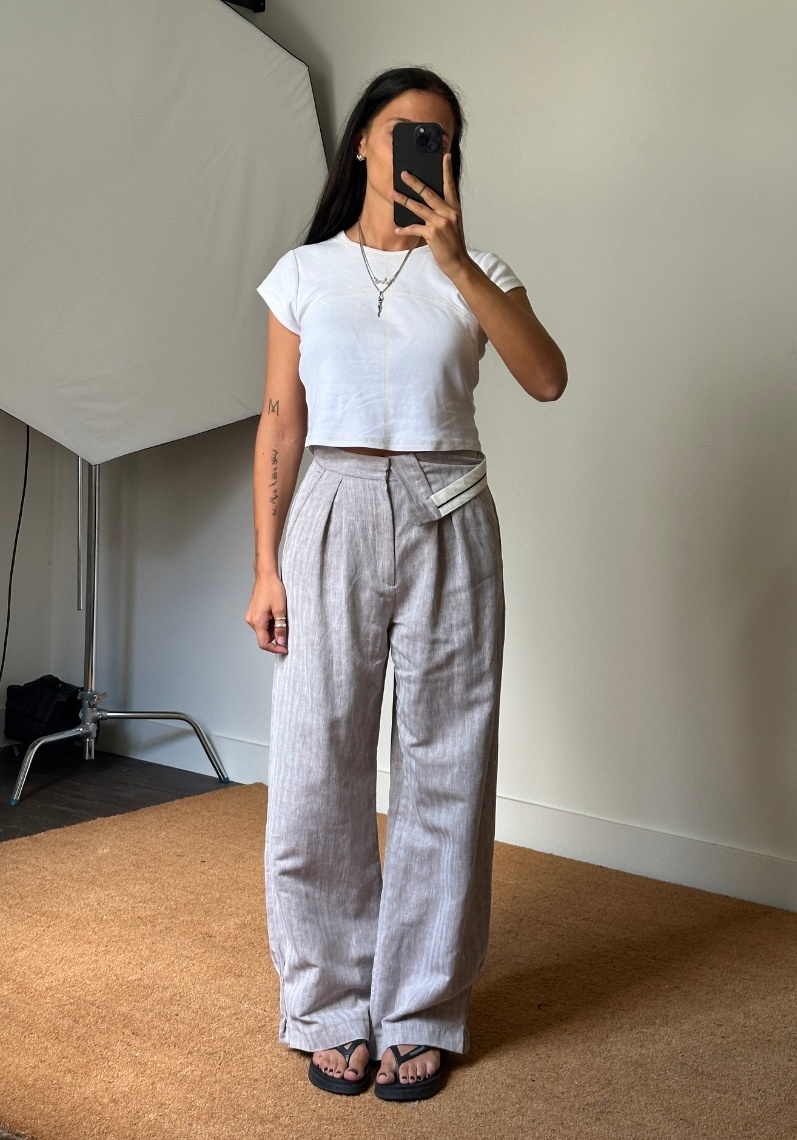 Alohas Moca Linen Trousers