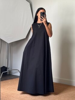 Remain A-Shape Maxi Dress