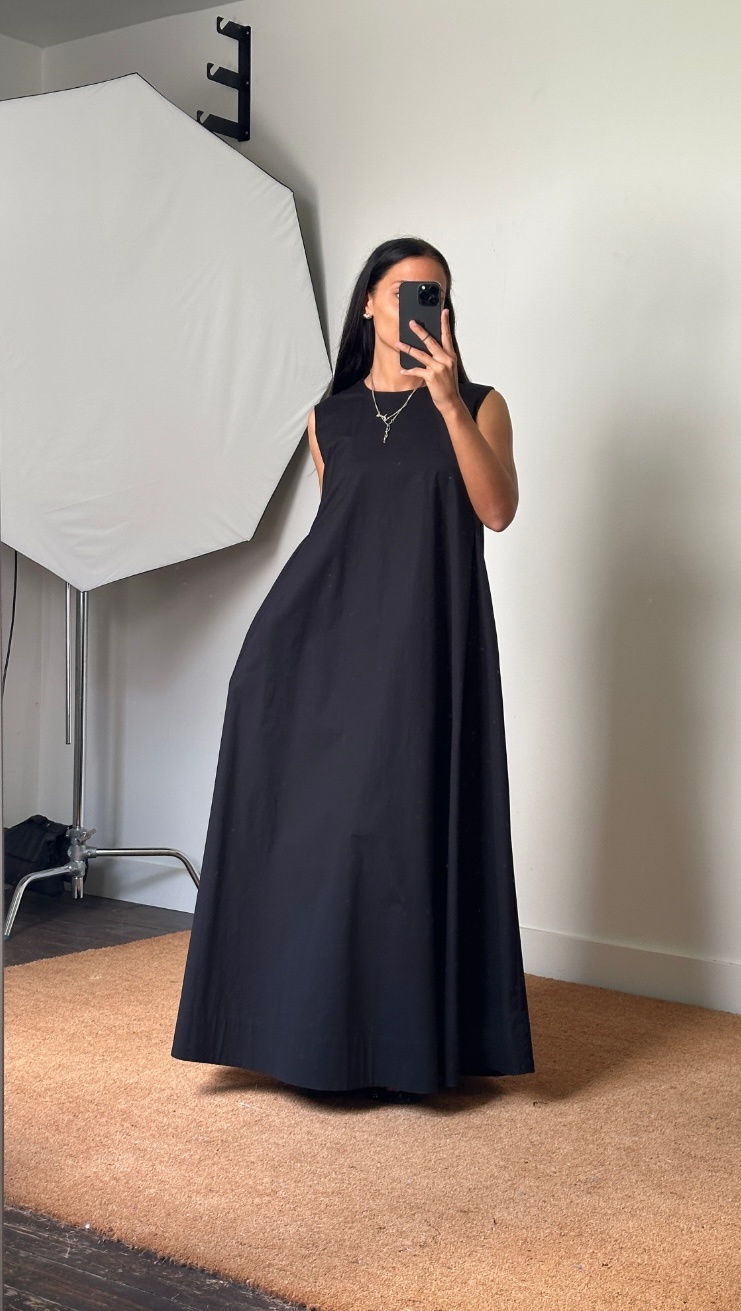 Remain A-Shape Maxi Dress